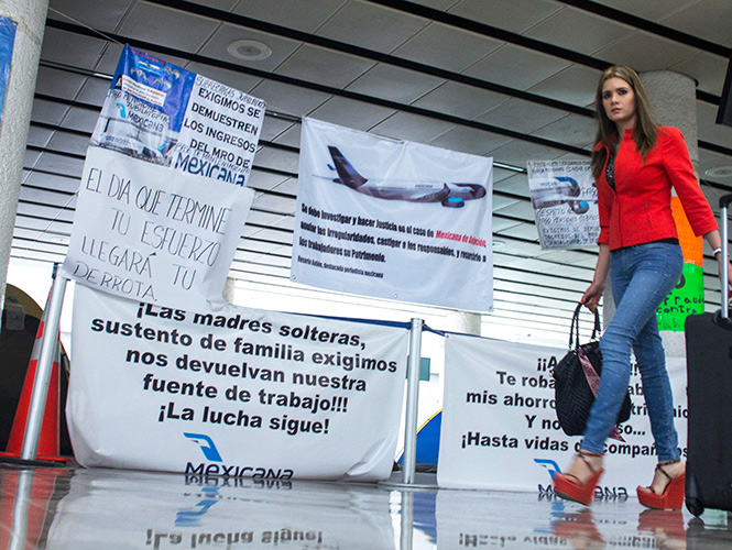 Los ministros concedieron amparo a los sobrecargos de Mexicana de Aviación