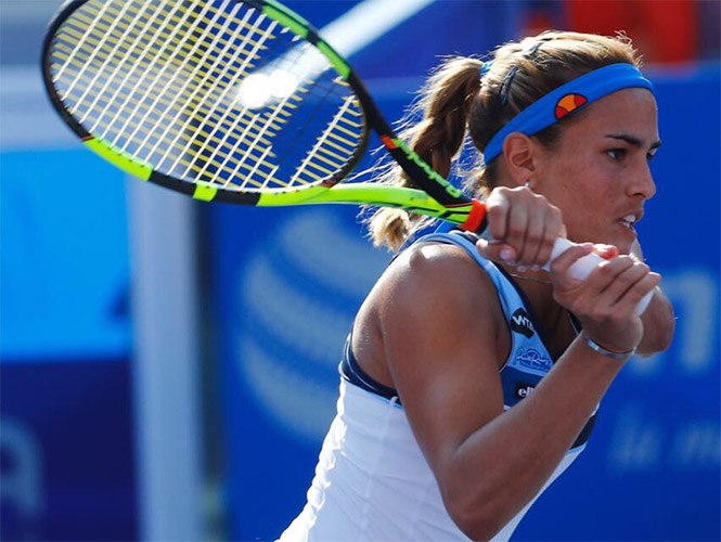 Mónica Puig pasa a cuartos de final en Acapulco