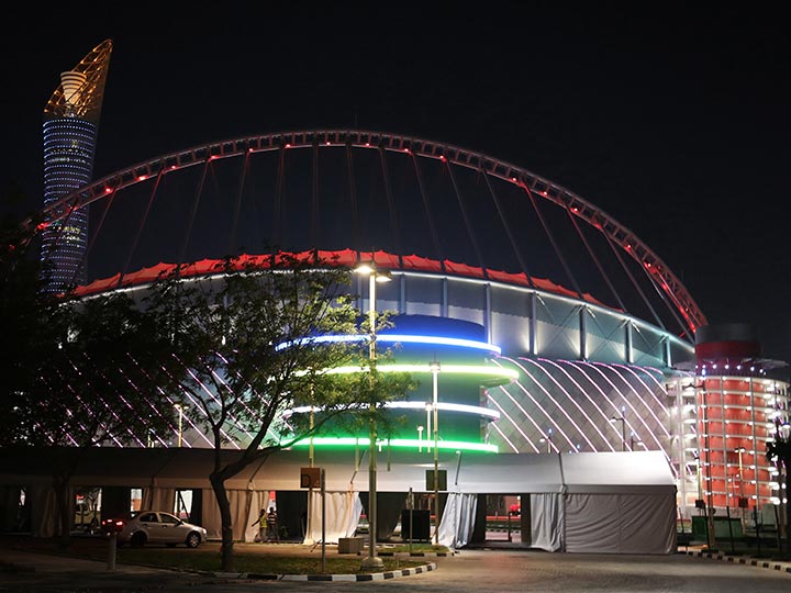 Galería. Qatar inaugura su primer estadio para el Mundial 2022 Galería. Qatar inaugura su primer estadio para el Mundial 2022