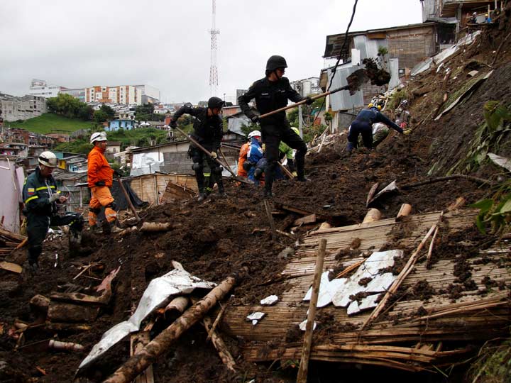 La temporada de lluvias en Colombia ya dejó más de 380 muertos La temporada de lluvias en Colombia ya dejó más de 380 muertos