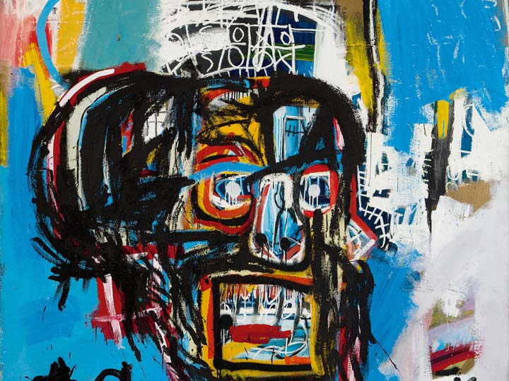 Resultado de imagen de Subastan obra de Basquiat a precio récord de más de 110 mdd
