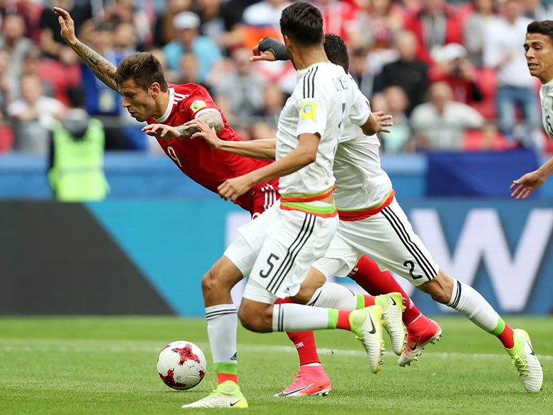 Portugal y México están en semifinales de la Copa Confederaciones Portugal y México están en semifinales de la Copa Confederaciones