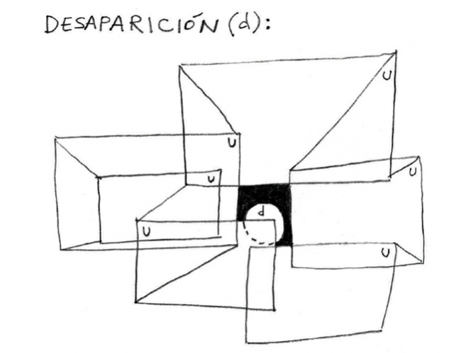 Cada artista decidió qué tipo de archivo enviar; en la imagen un boceto que la artista Verónica Gerber aportó a Archivo MMXV. Foto: Cortesía Archivo MMXV Cada artista decidió qué tipo de archivo enviar; en la imagen un boceto que la artista Verónica Gerber aportó a Archivo MMXV. Foto: Cortesía Archivo MMXV