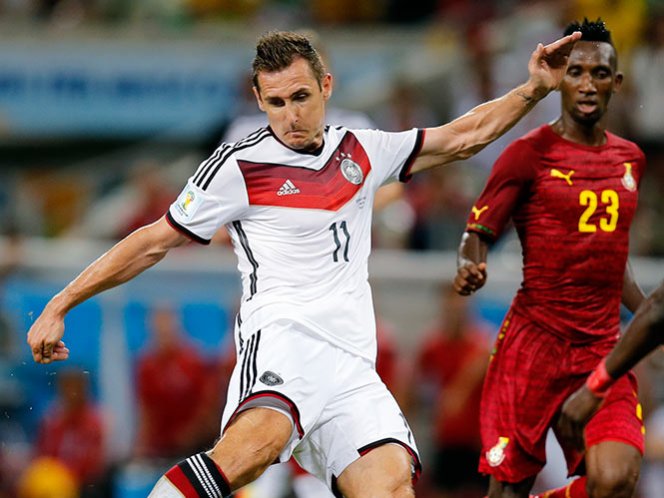 “Celebraré mis mayores éxitos con la selección (alemana)”, dice Klose (Foto: AP)
