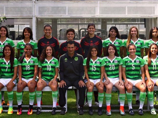 Alemania golea a México en el Mundial femenil sub 20 (Foto tomada de @miseleccionmx)