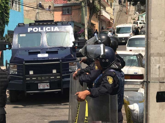 Policía capitalino murió en enfrentamiento en la GAM Policía capitalino murió en enfrentamiento en la GAM