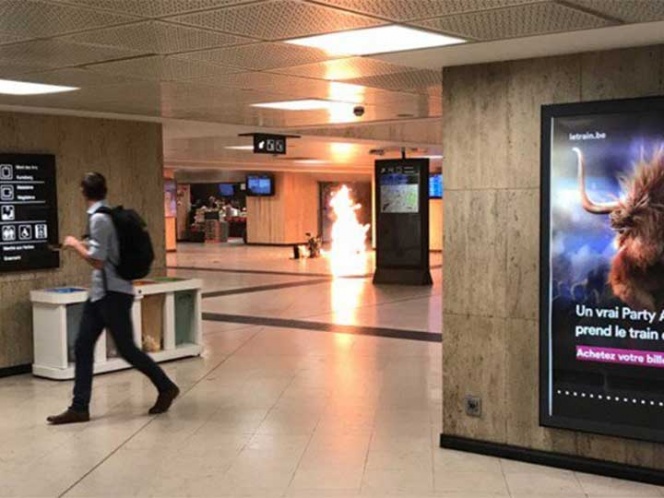 Militares matan un terrorista cuando intentaba inmolarse — Bruselas